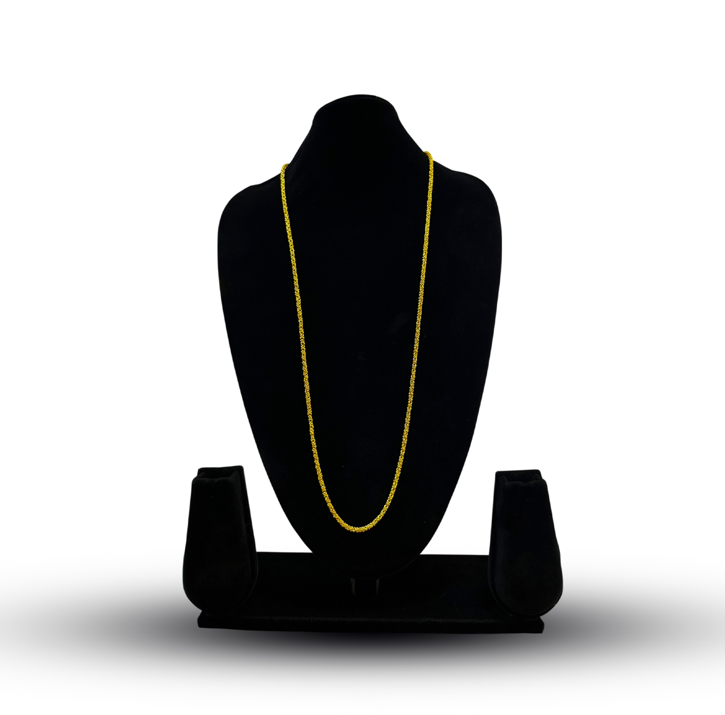 24K Gold-Plated - 32 Inch Premium Twist Chain