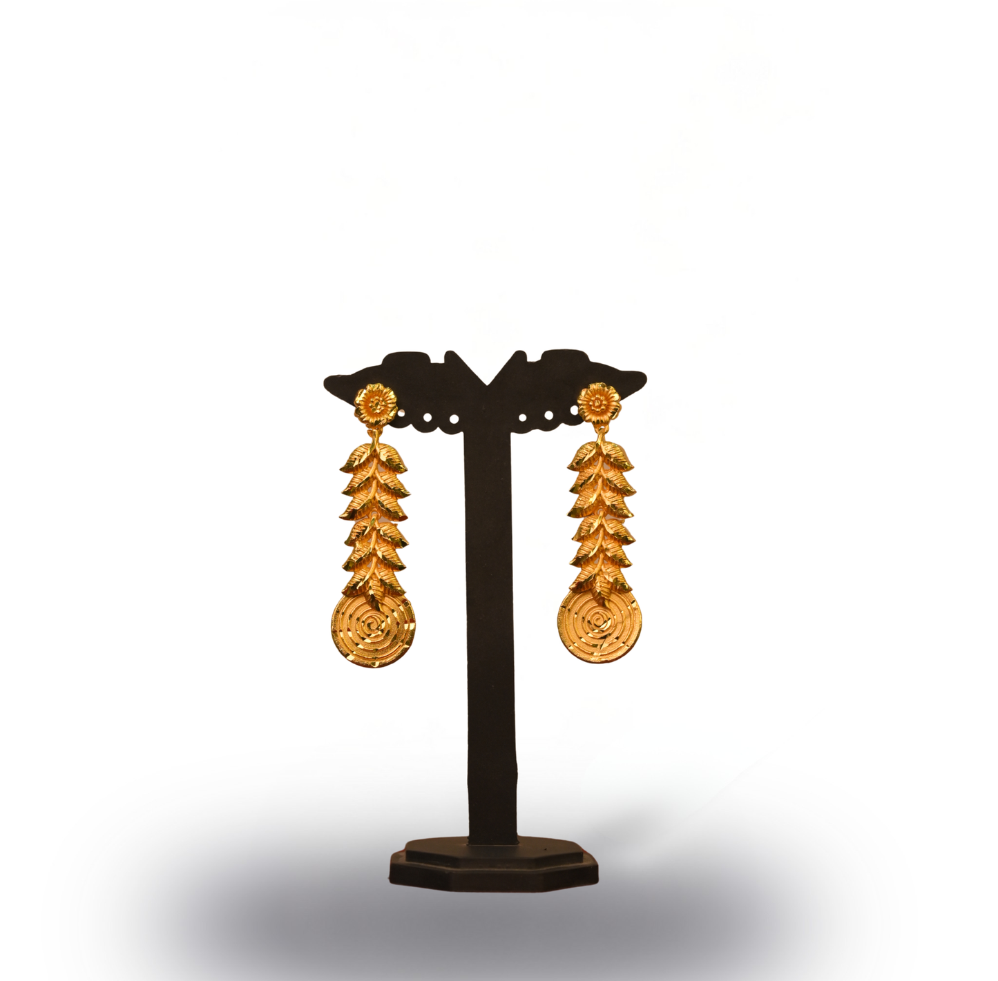 24K Gold-Plated - Kanak Lata Drop Necklace Set