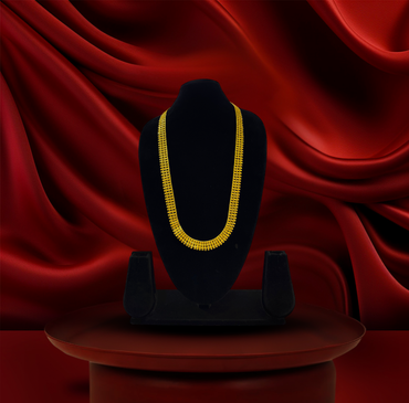 24K Gold-Plated - Classic Gold Elegance Necklace Set with Earrings