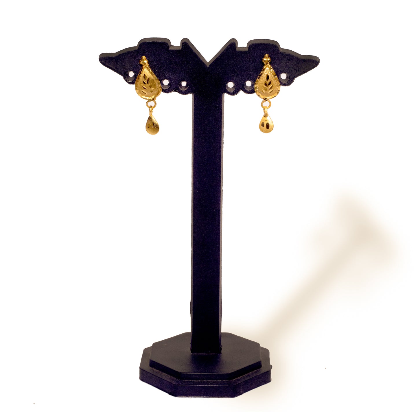 Butterfly Pearl Choker Set – 24KT Gold-Plated with Earrings