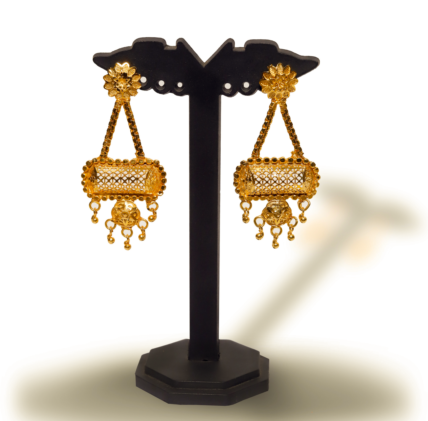 24K Gold-Plated Multi-Layered Traditional Bridal long lohori Set