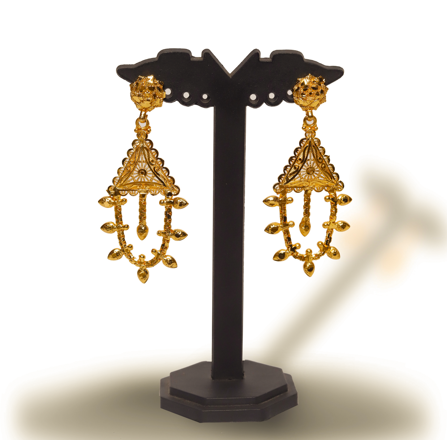 24K Gold-Plated Multi-Layer Long Haar Set