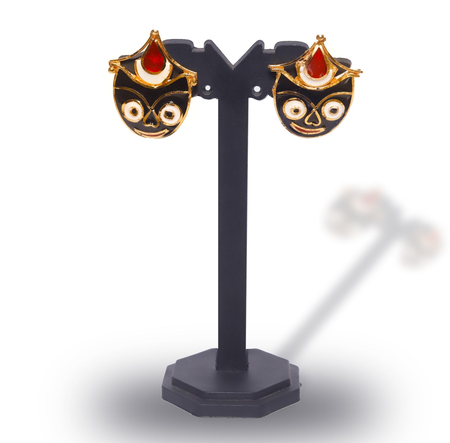 Jagannath Meena Pendant Set – 24K Gold Plated Divine Jewellery