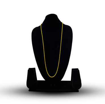 24K Gold-Plated - 32 Inch Premium Twist Chain