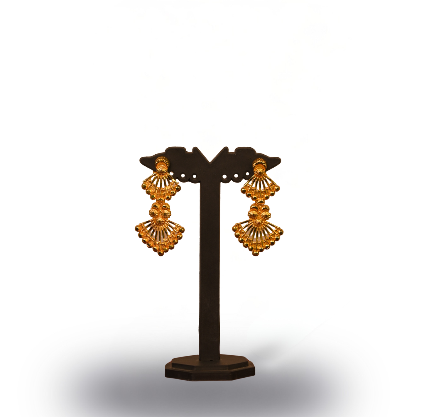 24KT Gold-Plated - Regal Bengali Bridal Gold-Plated Set