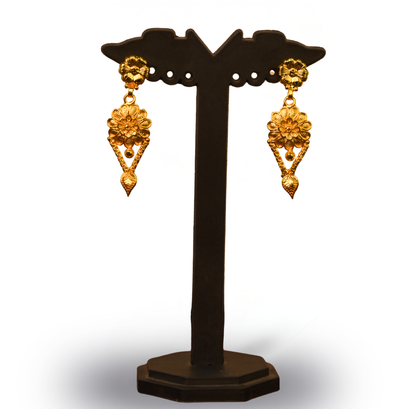 24K Gold-Plated - Heritage Floral Necklace Set