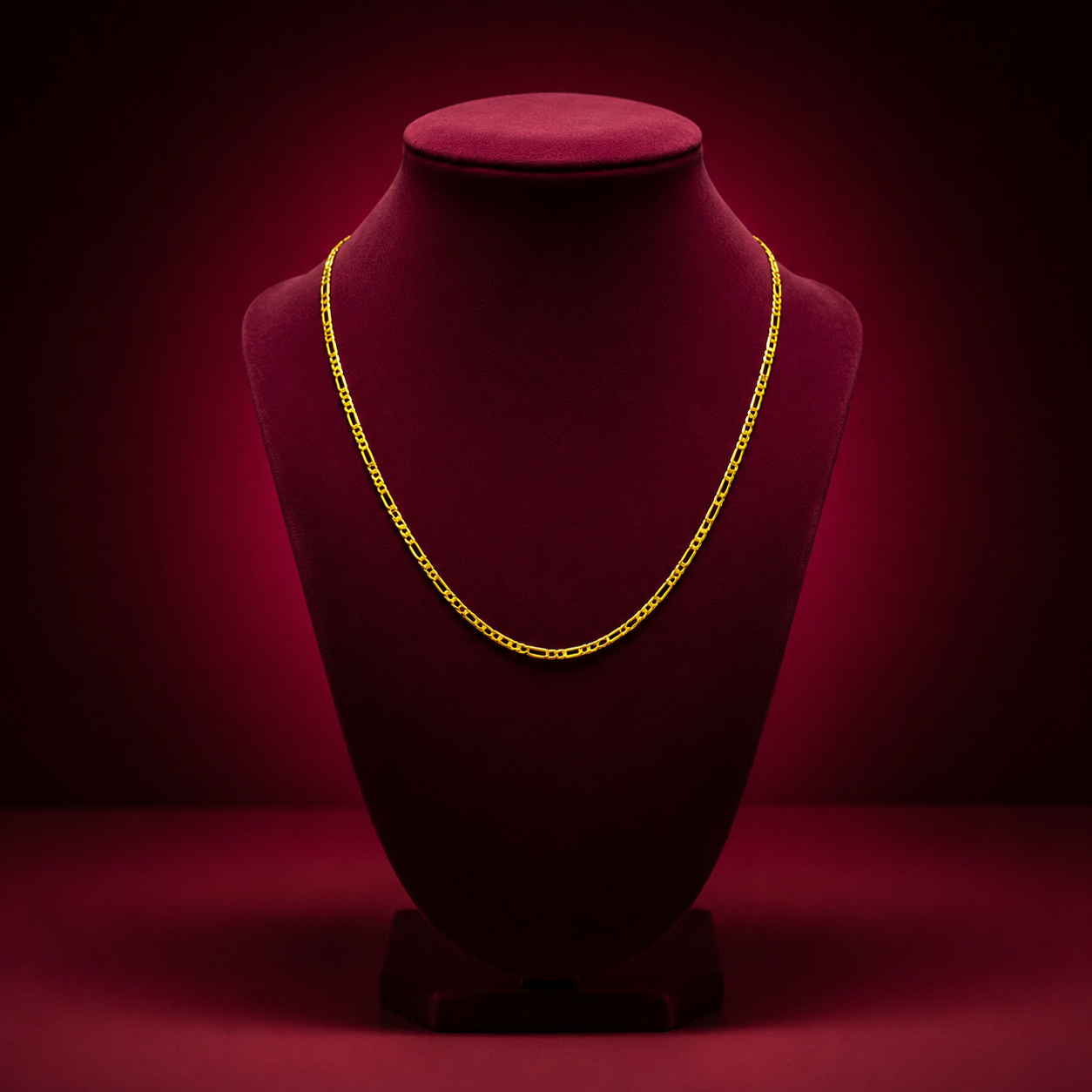 24K Gold-Plated - 24 Inch Traditional sachin Chain