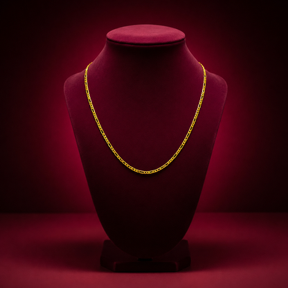 24K Gold-Plated - 24 Inch Traditional sachin Chain